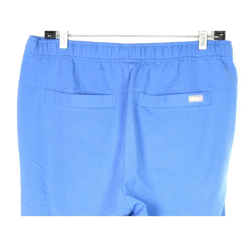 FIGS Technical Collection Light Blue Draw String Jogger Scrub Pants Men's Medium